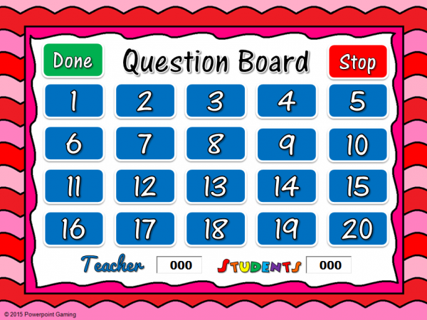 Comparing Numbers Valentine's Day Teacher vs Student Powerpoint Game - Image 3