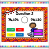 Comparing Numbers up to 1,000,000 Click and Go Powerpoint Game - Image 2