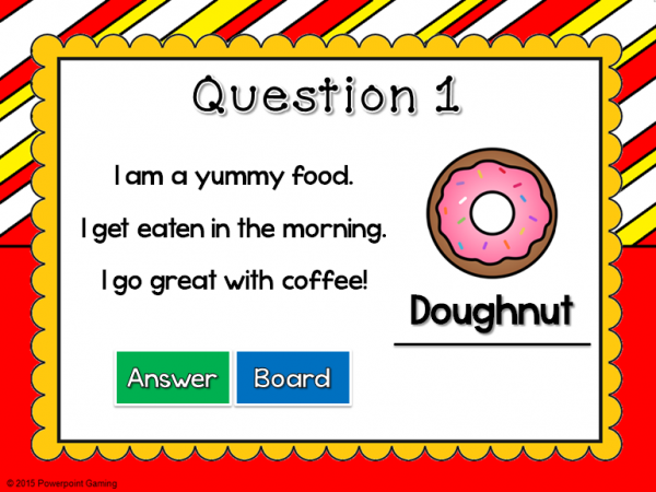 Compound Words Mini Powerpoint Game