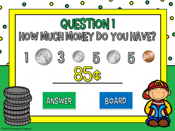 Counting Coins Powerpoint Mini Game - Image 2