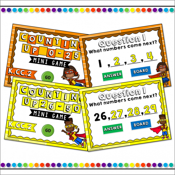 Counting Up to 100 Mini Powerpoint Game Set - Image 3