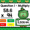 Decimal Multiplication Click and Go Powerpoint Game - Image 3