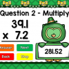 Decimal Multiplication Click and Go Powerpoint Game - Image 2