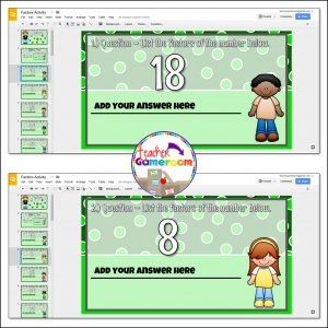 Distance Learning Factors Google Slides Activity - Teacher Gameroom