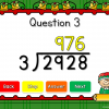 Dividing 4 Digit by 1 Digit Numbers Click and Go Powerpoint Game - Image 3