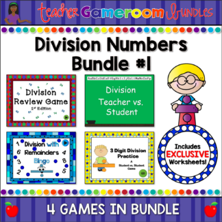 Division Powerpoint Game Bundle
