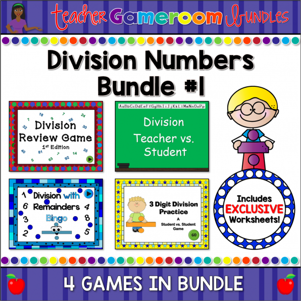 Division Powerpoint Game Bundle