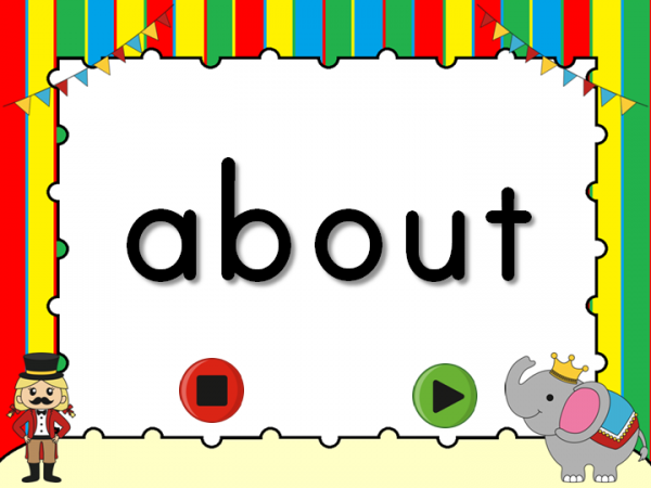 Dolch Words 3rd Grade Flash Card Set Game - Image 3