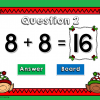 Doubles Facts Christmas Teacher vs Student Powerpoint Game - Image 2