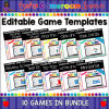 Editable Powerpoint Games Bundle - Image 5