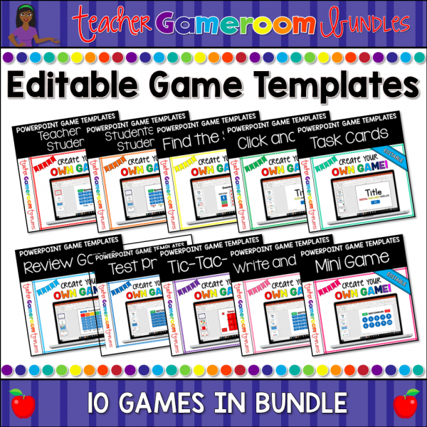Editable Powerpoint Games Bundle - Image 5
