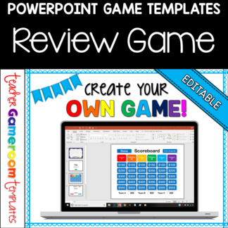 Editable Review Game Powerpoint Game Template