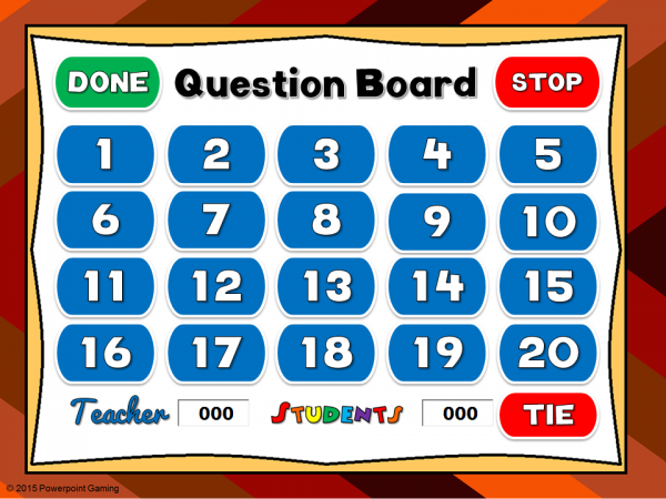 Even or Odd Numbers Fall Teacher vs Student Powerpoint Game - Image 4
