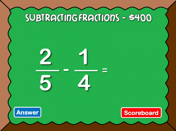 Fractions Powerpoint Game #1 - Image 3