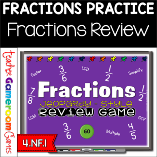 Fractions Powerpoint Game #2