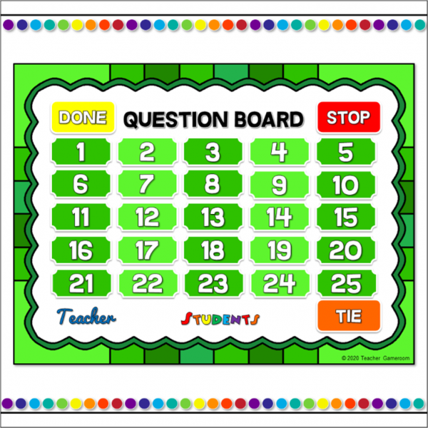Fractions on a Number Line Teacher vs Student Powerpoint Game - Image 4
