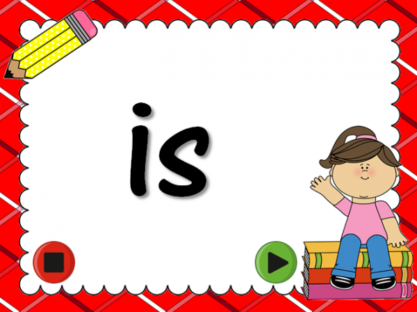 Freebie - Fry Words 1st 25 Words Flash Cards Powerpoint Game - Image 4