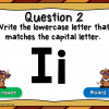 Freebie - Letter Matching Thanksgiving Powerpoint Game - Image 2