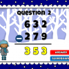 Freebie - Subtraction within 1000 Teacher vs. Student Powerpoint Game - Image 2
