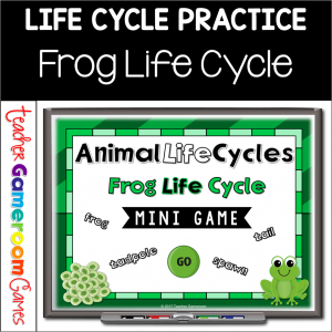Frog Life Cycle Mini Powerpoint Game