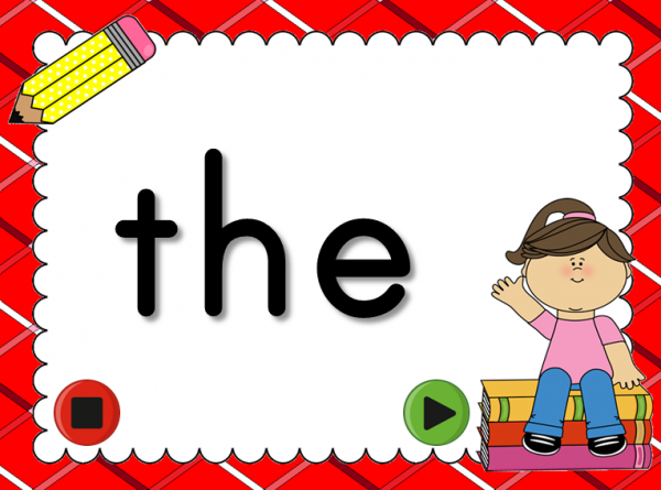Fry Words - 1st 100 Words - Flash Card Set - Image 2