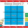 Fry Words Tic-Tac-Toe Set - 1st 100 Words - Image 2