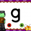 Halloween Alphabet Flash Cards Set - Lowercase Letters - Image 4
