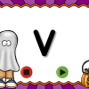 Halloween Alphabet Flash Cards Set - Lowercase Letters - Image 6