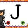 Halloween Alphabet Flash Cards Set - Uppercase Letters - Image 6