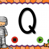 Halloween Alphabet Flash Cards Set - Uppercase Letters - Image 2