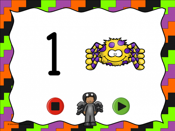 Halloween  Flash Card Set - Numbers 0-20 - Image 7