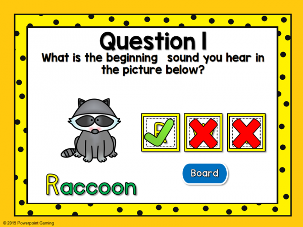 Identifying Beginning Sounds Teacher vs. Student Game 2 - Image 5