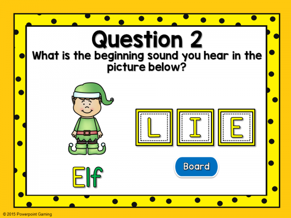 Identifying Beginning Sounds Teacher vs. Student Game 2 - Image 3
