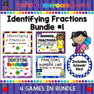 Identifying Fractions Bundle #1