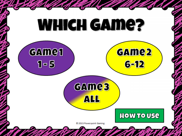 Identifying Fractions Tic-Tac-Toe Powerpoint Game - Image 4
