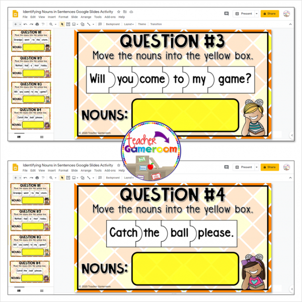 Identifying Nouns in Sentences Google Activity - Image 3