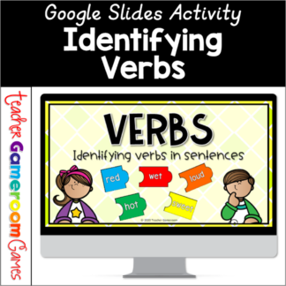 Identifying Verbs in Sentences Google Activity
