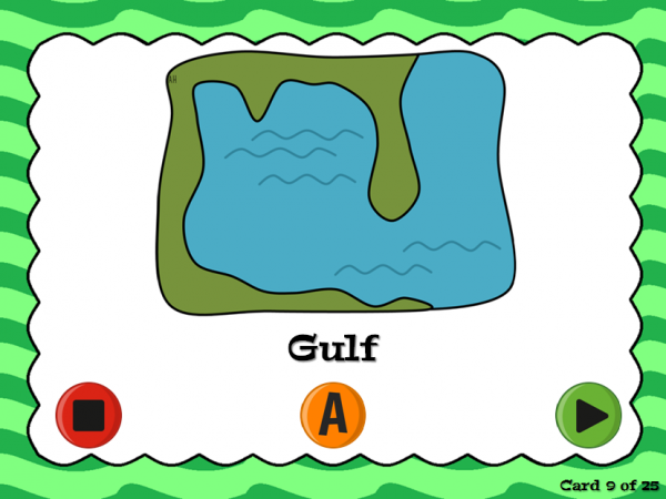 Landforms Powerpoint Flash Card Game - Image 6