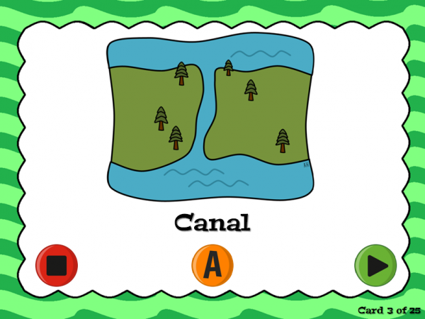 Landforms Powerpoint Flash Card Game - Image 3