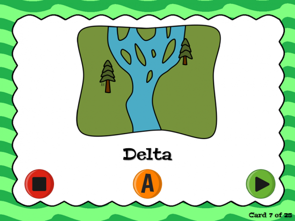 Landforms Powerpoint Flash Card Game - Image 7