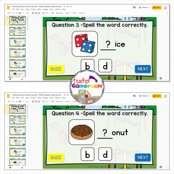 Letter B and D Google Activity - Image 3