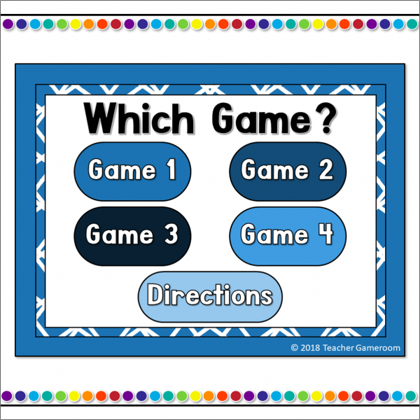 Letter R Tic-Tac-Toe Powerpoint Game - Image 4