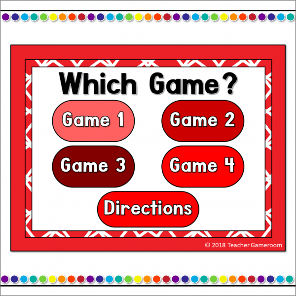Letter U Tic-Tac-Toe Powerpoint Game - Image 4