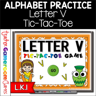 Letter Z Tic-Tac-Toe Powerpoint Game