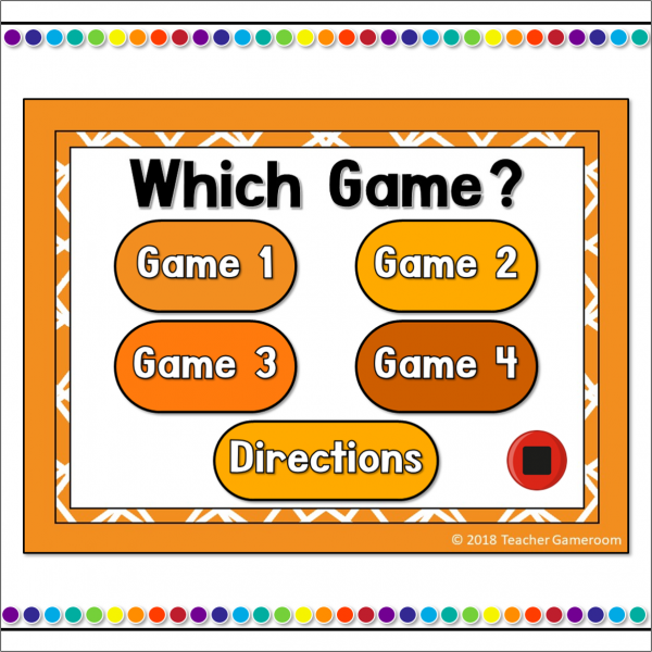 Letter Z Tic-Tac-Toe Powerpoint Game - Image 4