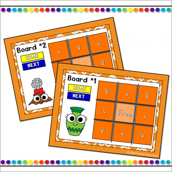 Letter Z Tic-Tac-Toe Powerpoint Game - Image 3