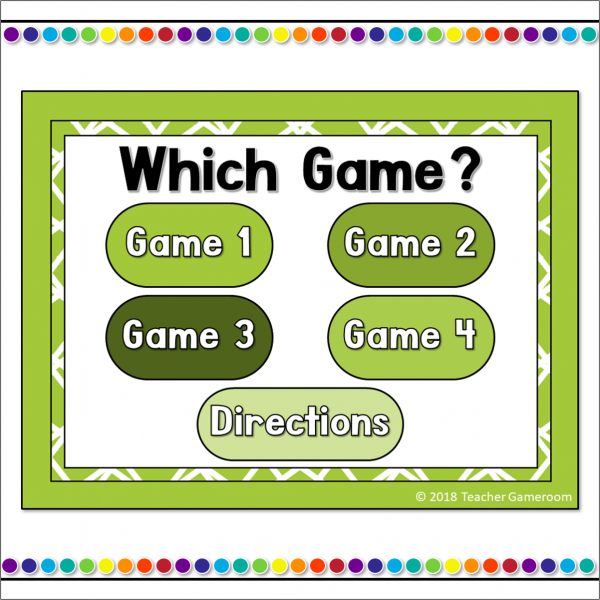 Letter X Tic-Tac-Toe Powerpoint Game - Image 4