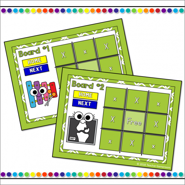 Letter X Tic-Tac-Toe Powerpoint Game - Image 3