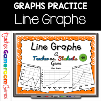 Line Graphs Teacher vs Student Powerpoint Game