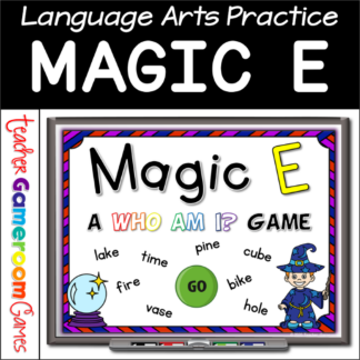 Magic E Who Am I Powerpoint Game